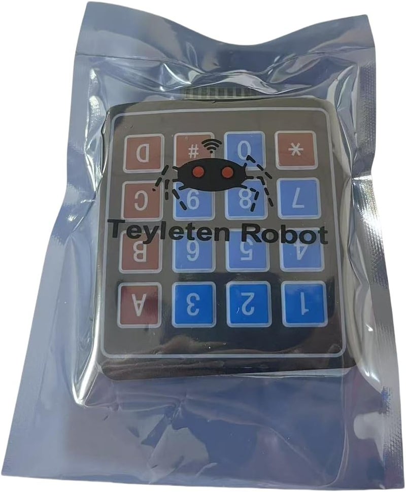 Teyleten Robot Teyleten 4x4 Matrix Membrane Switch Keypad Keyboard - 16 Key for Arduino - 5PCS - Image 5